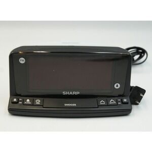 Digital‎ Alarm Clock with Keyboard Style Controls, Battery Back-Up, Easy to Use